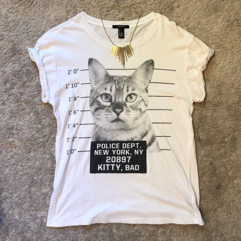 Bad Kitty T shirt